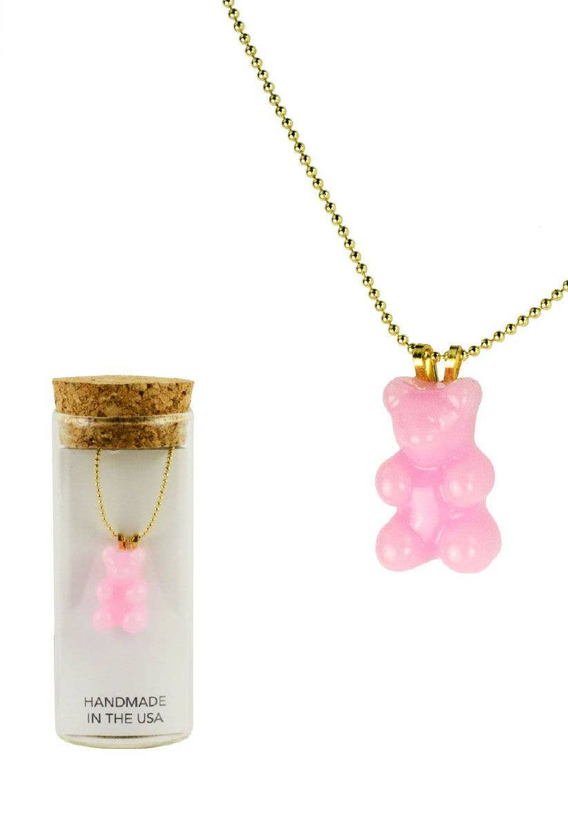 Gummy Bear Necklace in a Bottle
