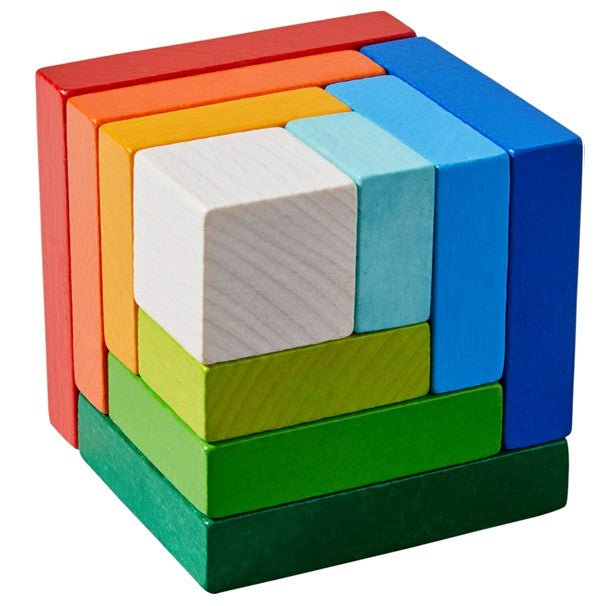 3D Rainbow Cube Arranging Game