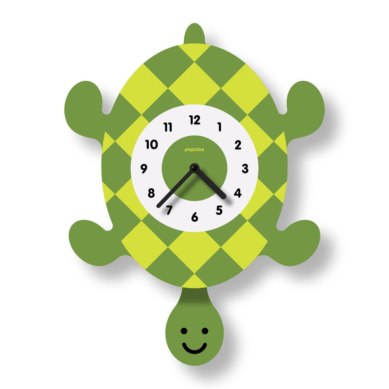 Turtle Acrylic Pendulum Clock