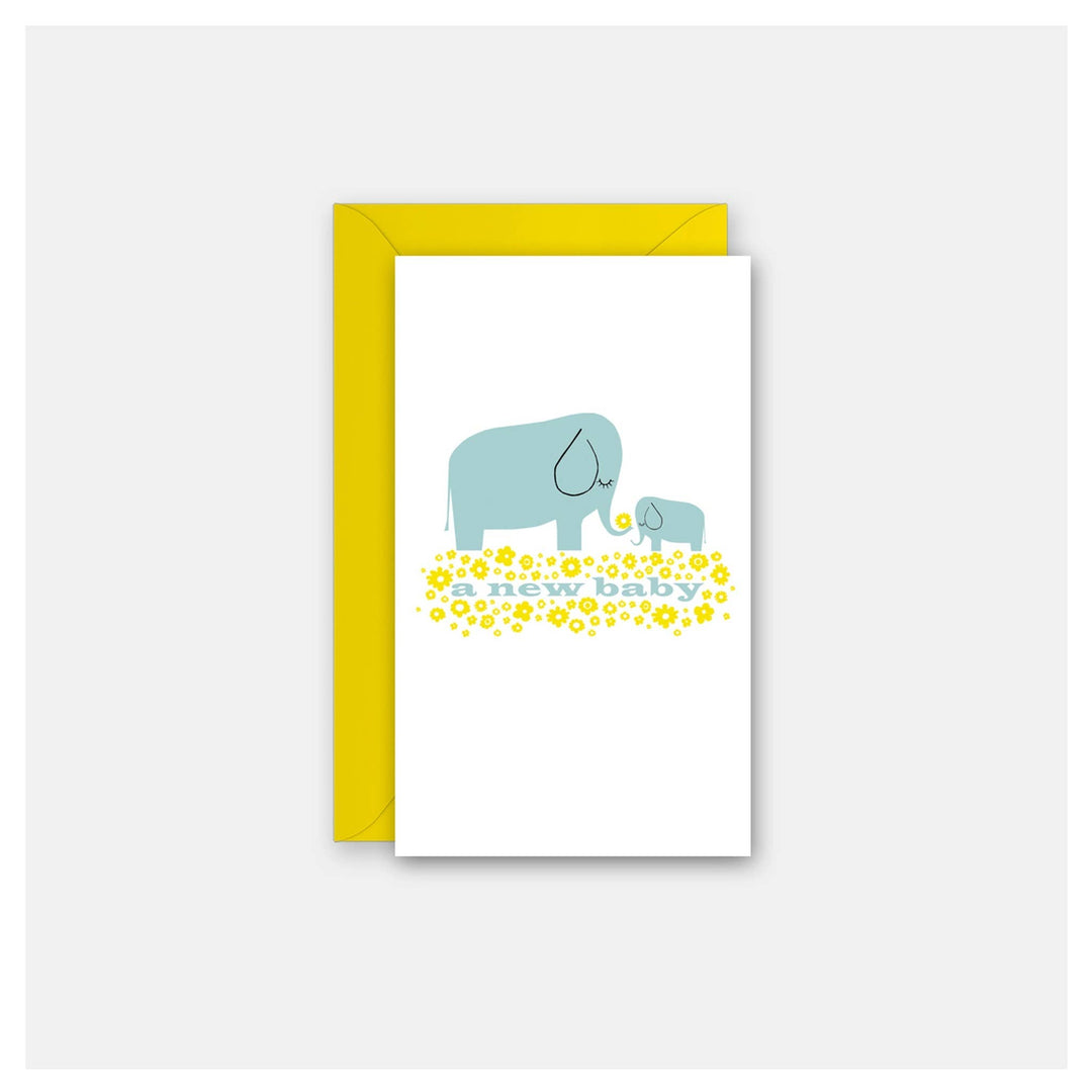 Baby Elephant Gift Enclosure Card