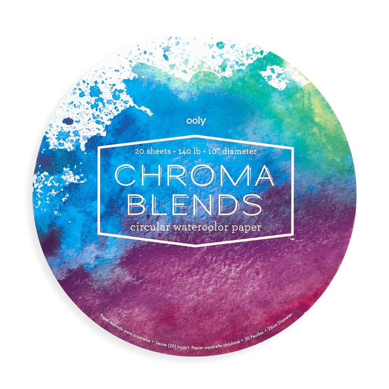 Chroma Blends Circular Watercolor Paper