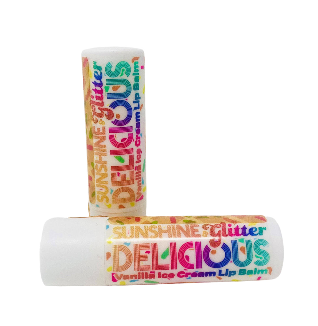 DELICIOUS Vanilla Ice Cream Lip Balm