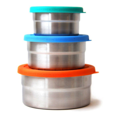 Blue Water Bento Seal Cup Trio 3-Piece Food Container Set