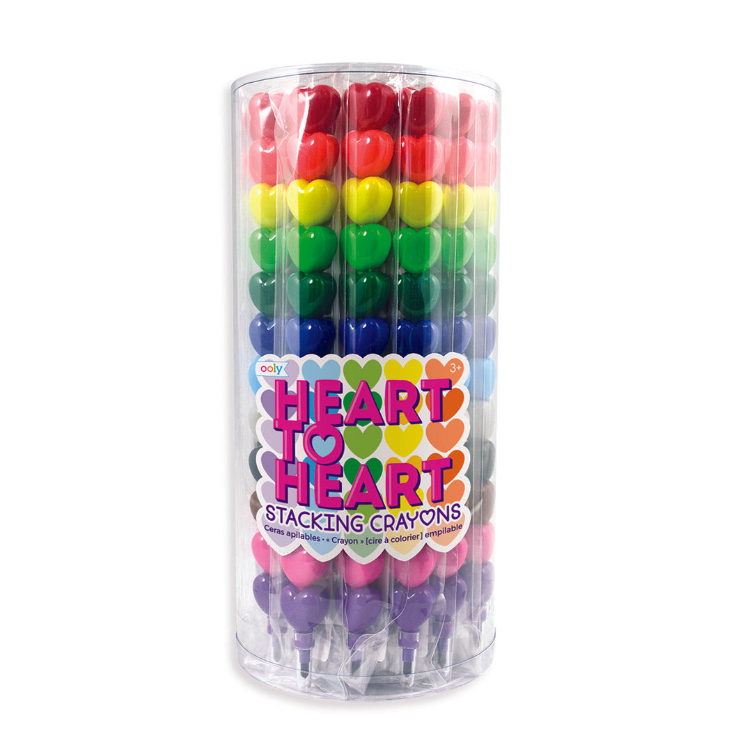 Heart to Heart Stacking Crayons