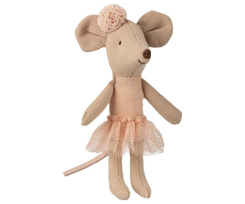 Ballerina Mouse, Little Sister - Pink Puff Headband