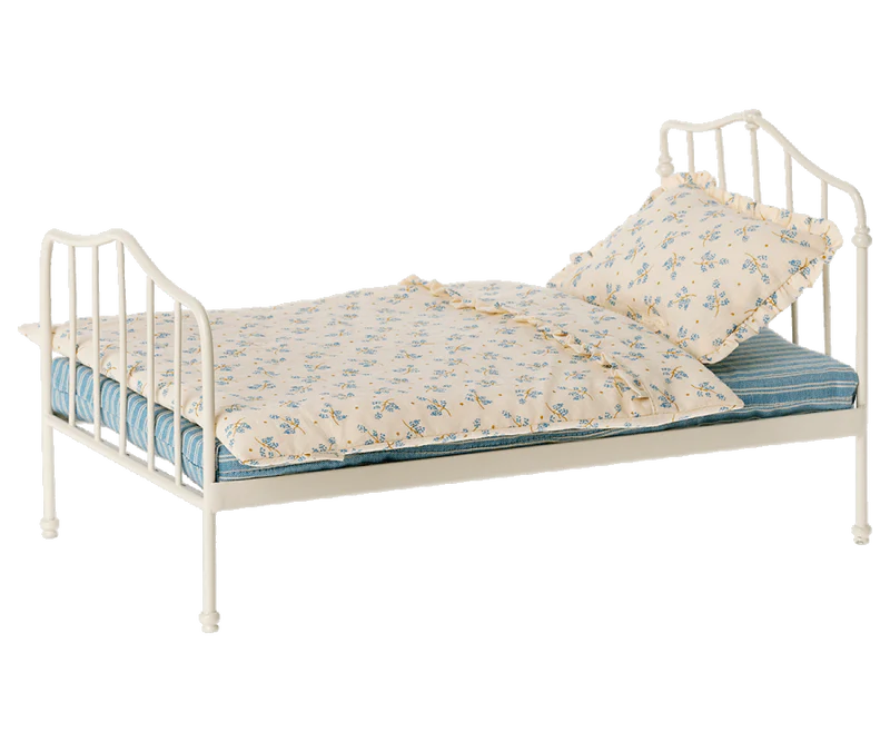 Miniature Bed, Mini - Blue