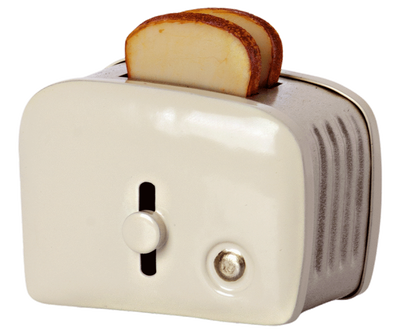 Miniature Toaster & Bread
