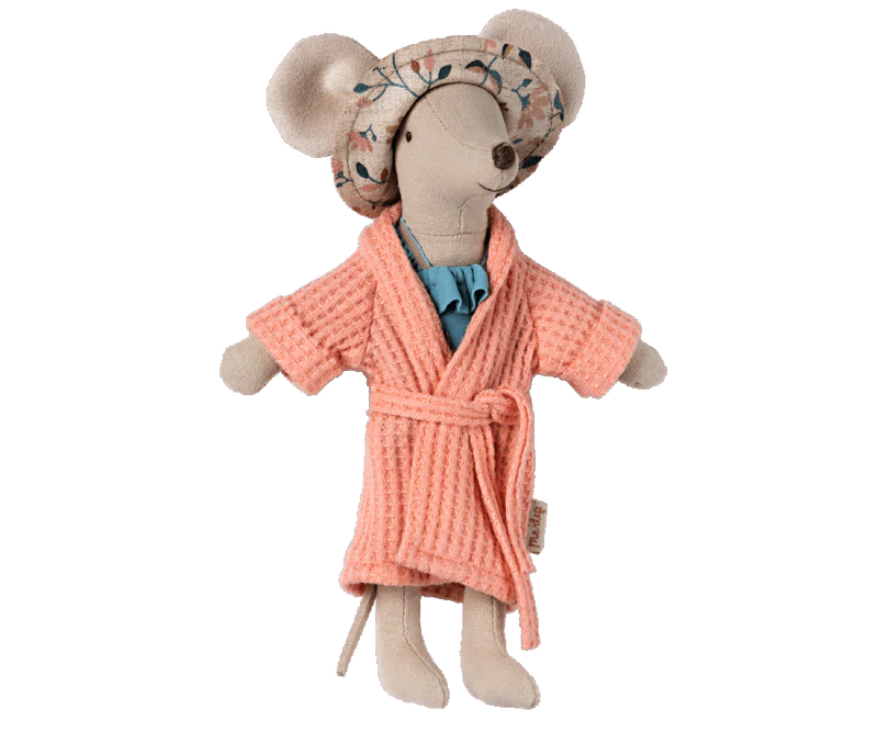 Bathrobe - Coral, Dad/Mum Mouse