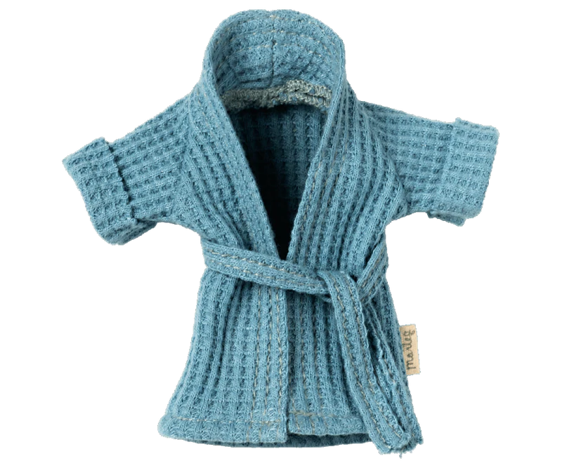 Bathrobe - Dusty Blue, Dad/Mum Mouse
