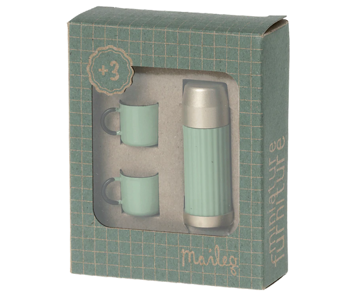 Thermos and Cups - Mint