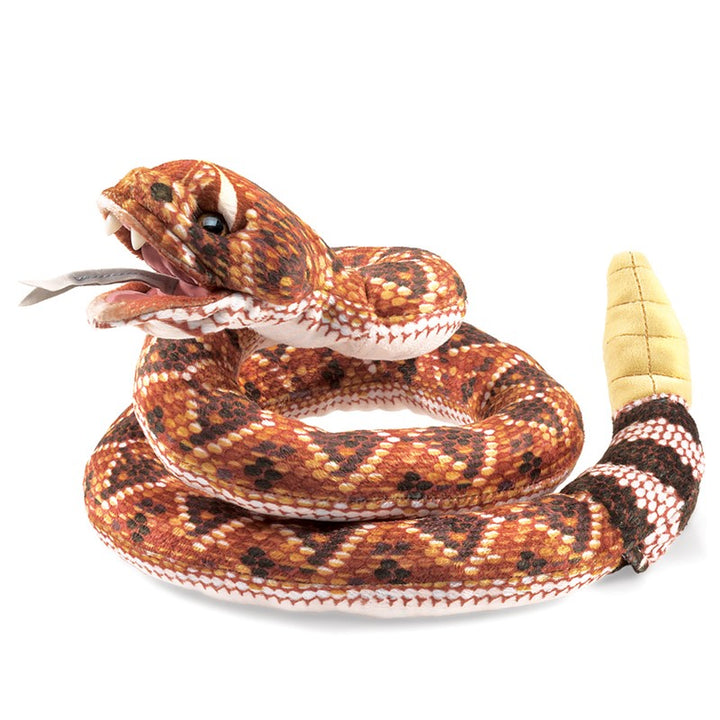 Rattlesnake Finger Puppet