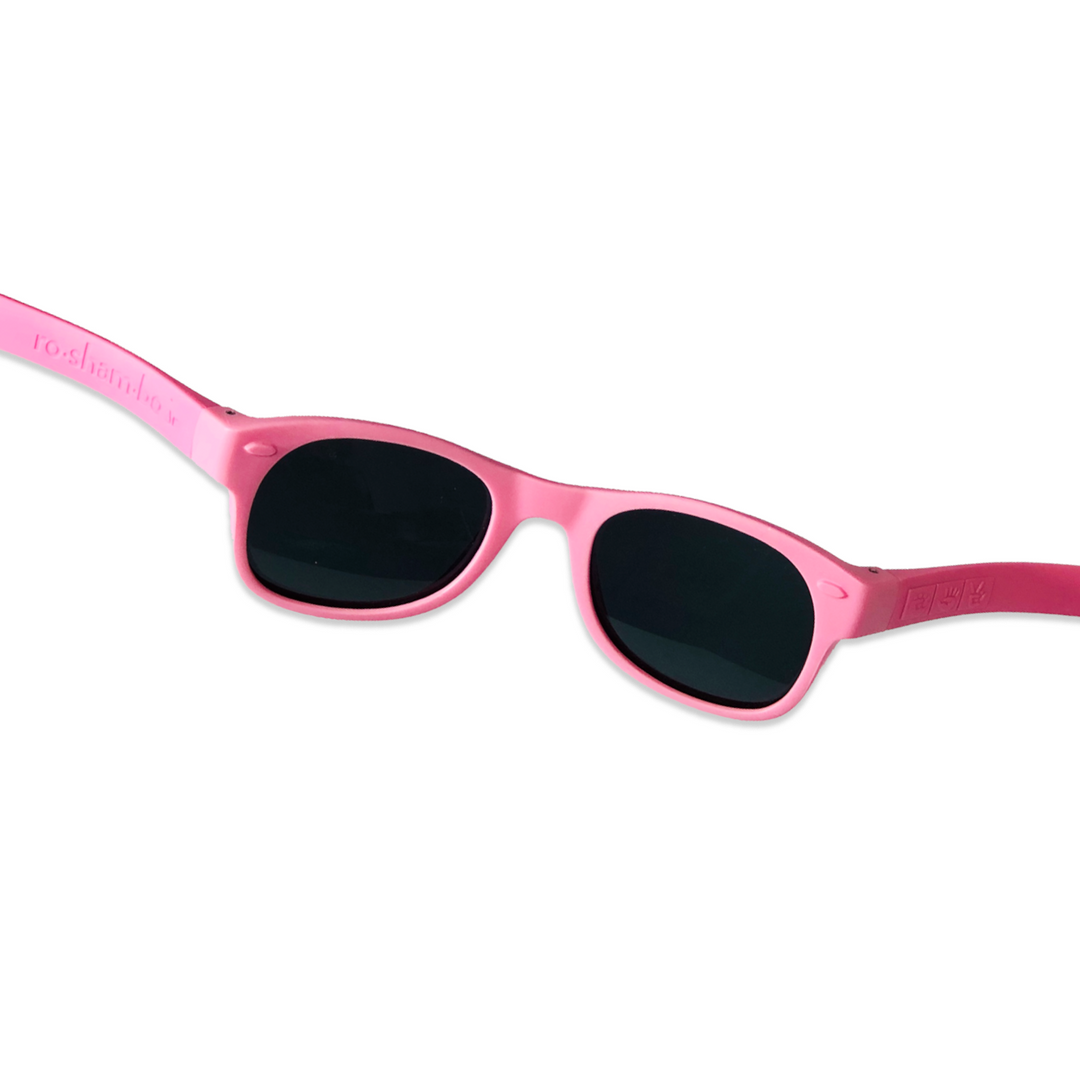 Popple Light Pink Wayfarer Sunglasses