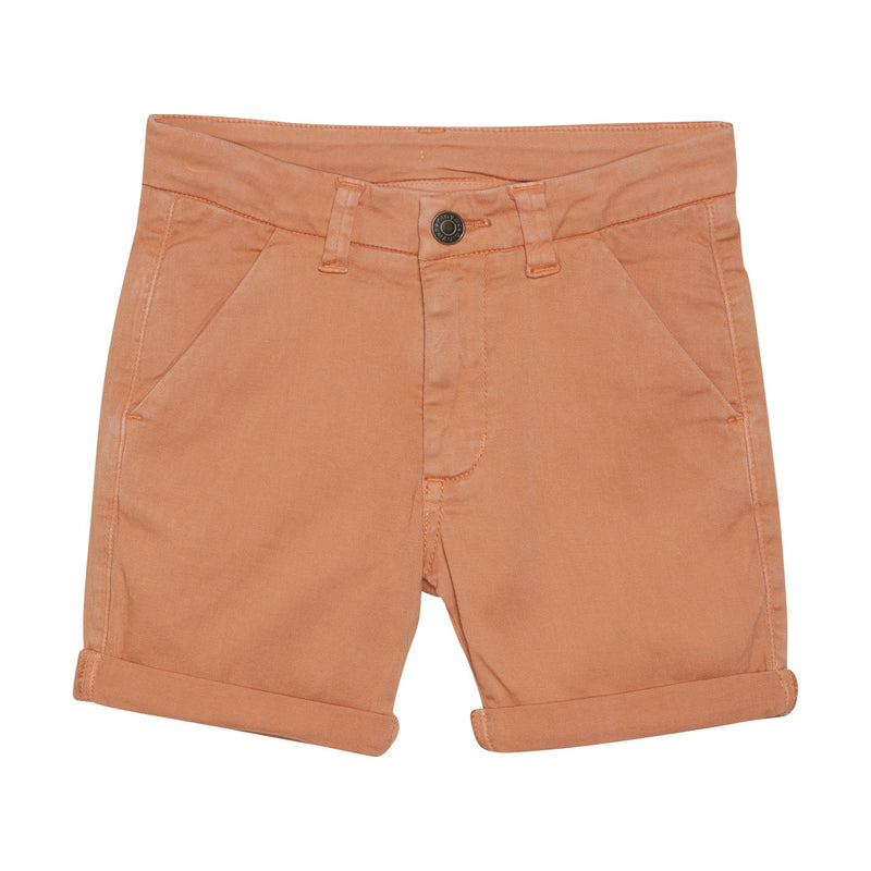 Twill Shorts - Cadmium Orange